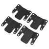 4 Sets Sofa Interlocking Universal Iron 0.5CM Aperture Sectional Couch Bracket for Home Dormitory