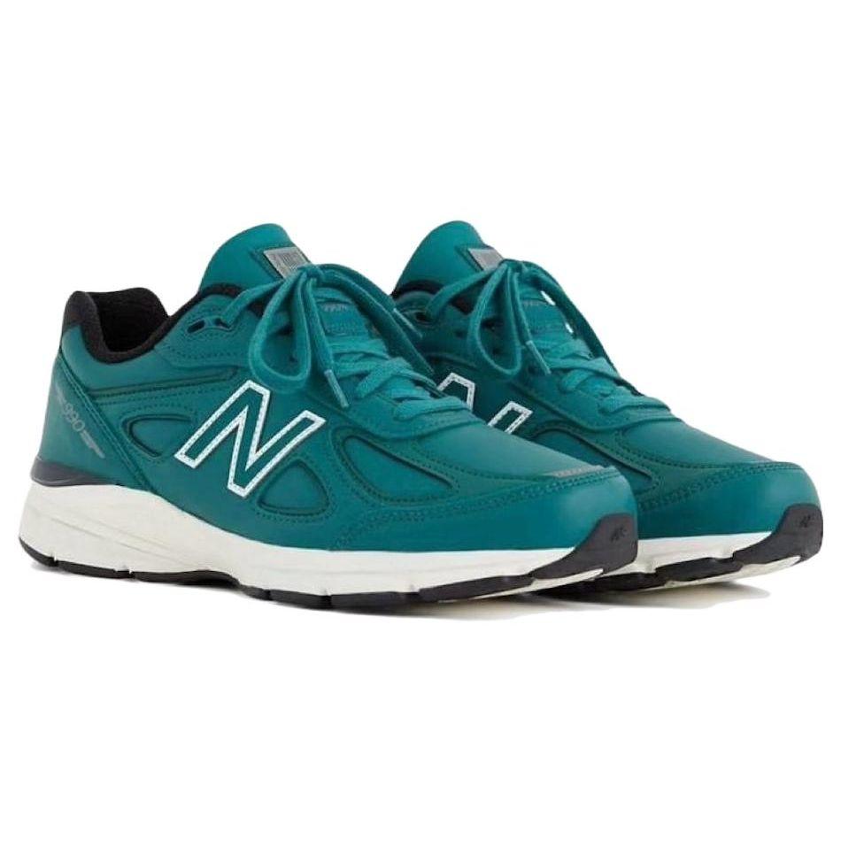 Teddy Santis x New Balance 990v4 Сделано в США Бирюзовый Белый Мужские Кроссовки U990TW4