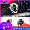 Car Sticker 2025 Hot New Car Accessories One-click Start Button Sticker Protection Cover Decals For Ford Ecosport Edge Figo Flex