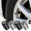 Для Nismo GTR Tiida j10 Almera Qashqai Sentra Sylphy Teana X-Trai 4 шт. Металлические колпачки на ниппель колеса (шток клапана) Центральная крышка