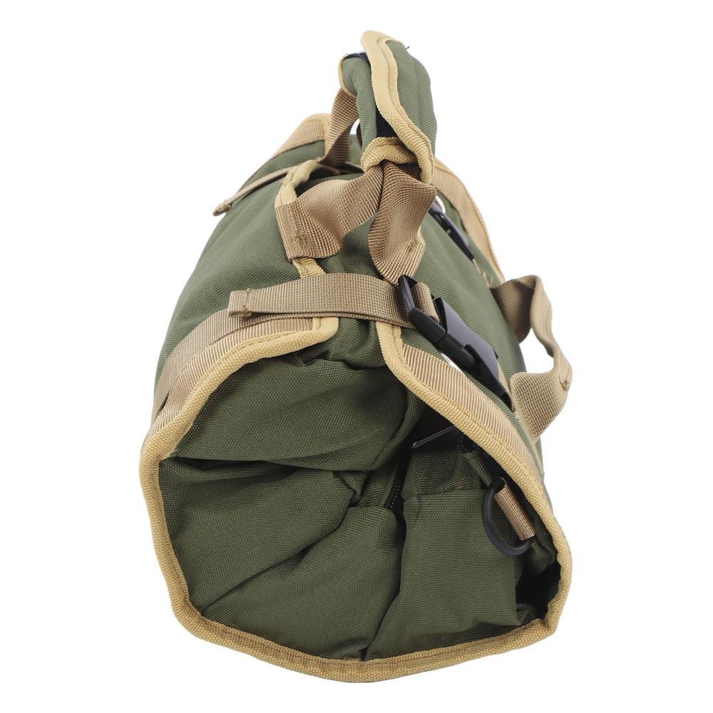 Professional Tool Roll Organizer Oxford Cloth Portable Tool Storage Bag  Gardening