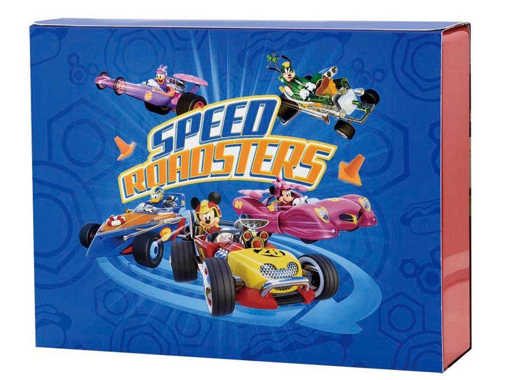 Tomica Disney Микки Маус и дорожные гонщики Панорамный чехол