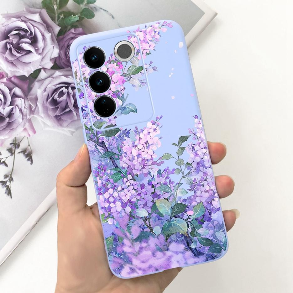 Чехол для Vivo V27 Чехол для Vivo V27e V2237 Милый Модный Расписной Чехол Мягкий Силиконовый Чехол для Телефона Для Vivo V27 Pro V 27 V27e Задняя Крышка Сумки