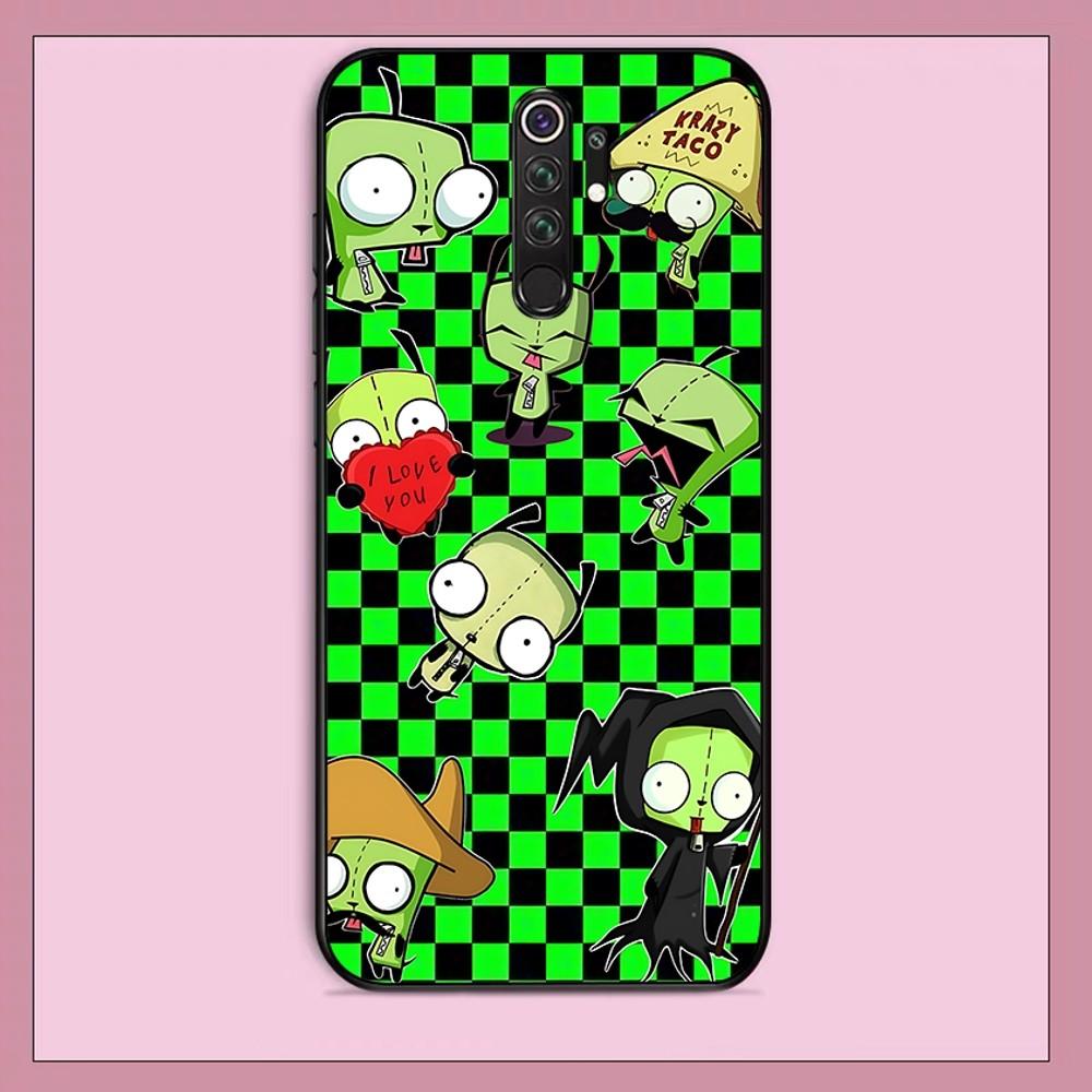 I-Invader Z-Zim Phone Case For Redmi Note 4 X 5 A 6 7 8 T 9 9S 10 11 11S 11Epro Poco M3 Pro