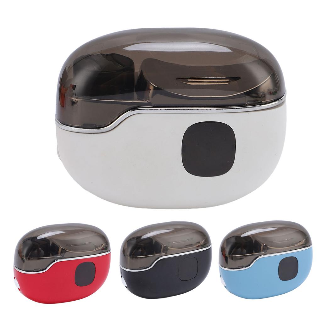 Электрическая машинка для стрижки ногтей с лампой для сушки лака, USB-зарядка, регулируемый триммер для ногтей, полировка