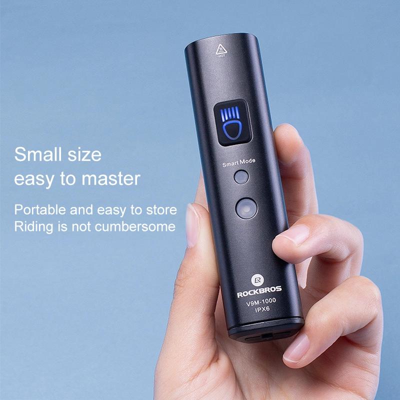 Rockbros V9M-1000 Front Bicycle Light 1000Lm - Black