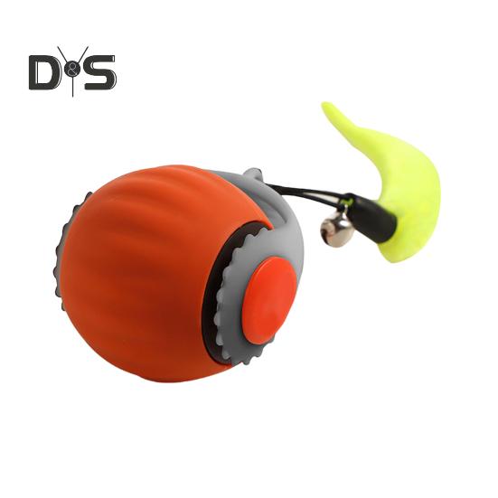 Интерактивный мяч для кошек, самокатящийся мяч для кошек с регулируемыми скоростными режимами, электрический мяч для домашних животных, активируемый касанием, для использования в помещении и на открытом воздухе