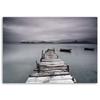 Canvas print, Pier lake landscape