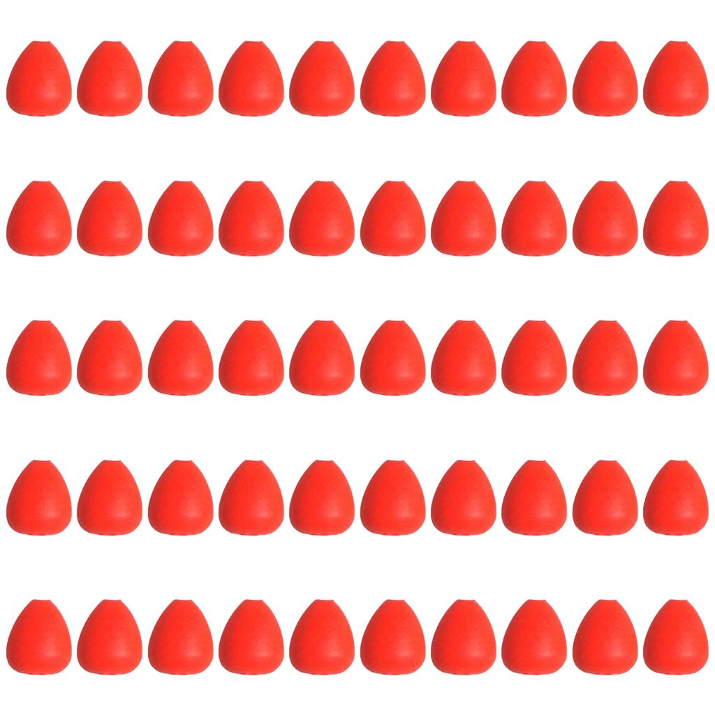 10 шт./50 шт. Пенопластовые поплавки Овальные Индикаторы поклевки для нахлыста Поплавки для оснасток для помпано Яркого цвета Поплавки для оснасток для рыбалки на форель