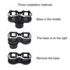 Glasses Phone Organizer Tea Cup Stand Bracket Car-styling Car Mounted Glass Rack Car Cup Holder Dual Drinking Bottle Holder