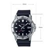 Casio Мужские часы с уретановым ремешком MTP-VD01-1E