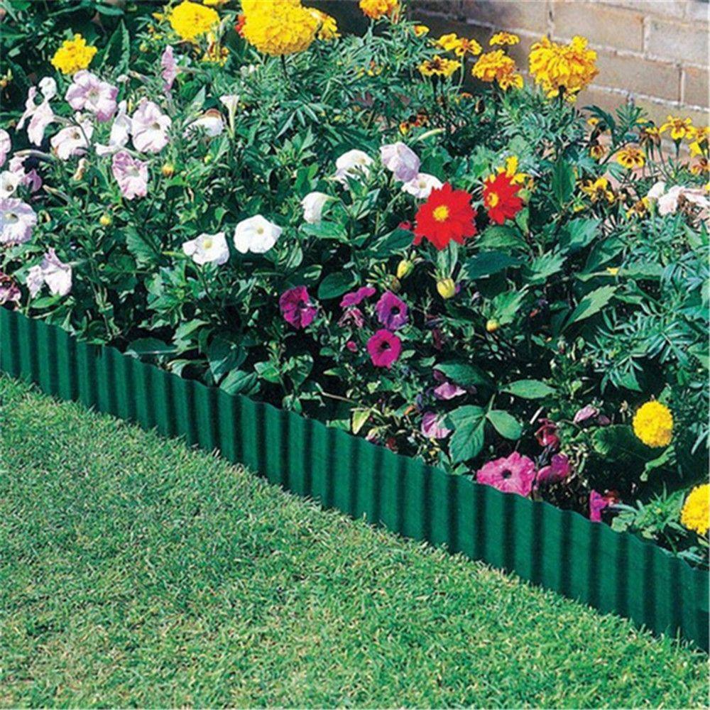 Gardening Decorative Garden Lawn Edging Grass Border Fence Plant Protection Flower Bed Fence