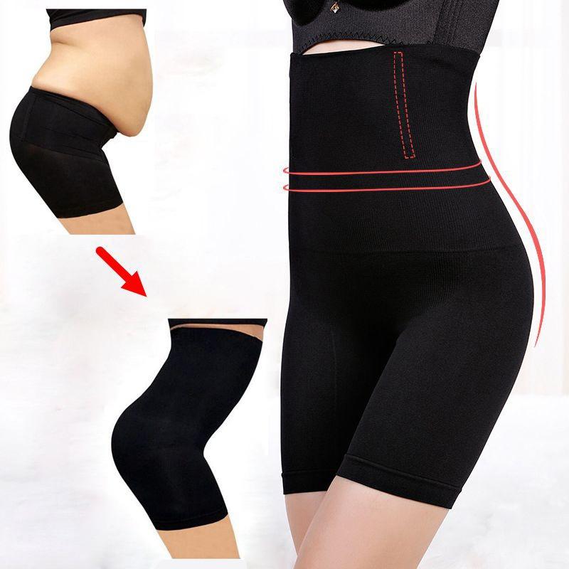 High Waist Women Tummy Control Shapewear Shorts Seamless Hip Lifting Control Panties Body Shaper Slimming Pants Postpartum Tummy Belly Belt