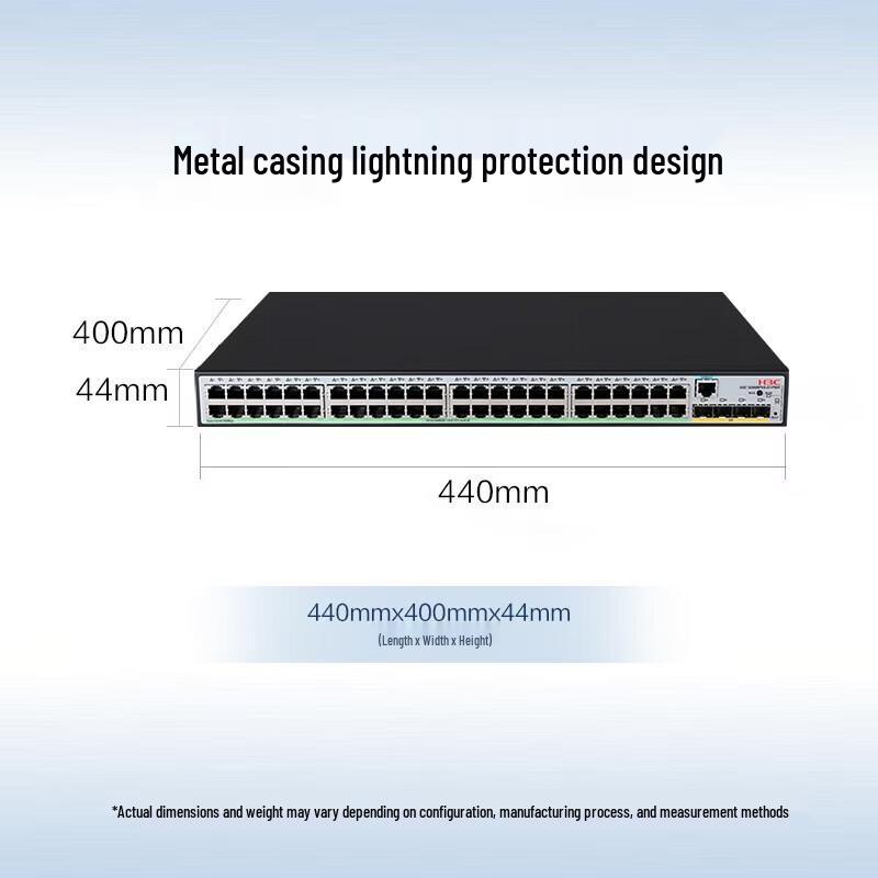 H3C S5048PV6-EI-PWR Gigabit PoE+ Managed Switch