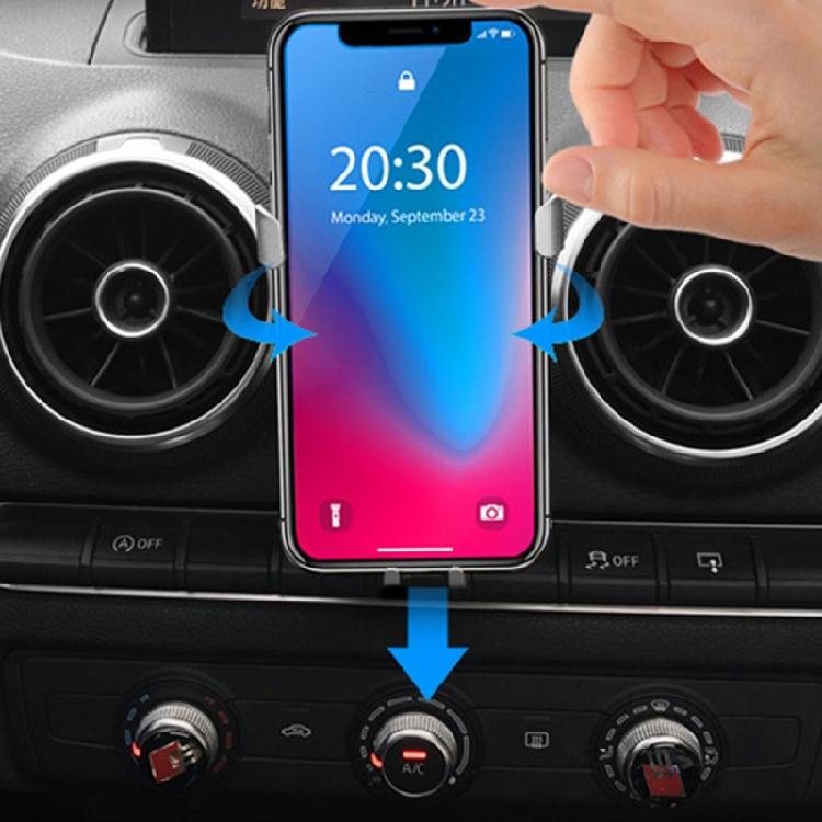 Новый магнитный держатель для телефона для автомобиля Audi A3 S3, hands-free