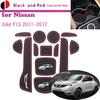 Резиновый коврик с дверной канавкой для Nissan Juke F15 Qazana 2011 ~ 2017, подушка, слот для хранения ворот, подставка, пылезащитная внутренняя наклейка для автомобиля