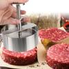 Pork Beef Manual Mold Hamburger Press Kitchen Tools 304 Stainless Steel Burger Patty Maker for Grill Griddle Meat