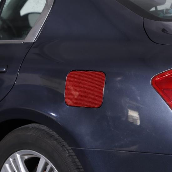 Красная углеродная fiber накладка на лючок бензобака для Infiniti G37 Sedan 07-13