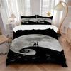 3Pcs Nightmare Before Christmas Bedding Sets For All Sizes New 3D Printed Bed Cover Comforter Duvet Cover Pillowcase Bedroom Decoration