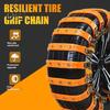 8Pcs Anti-Slip Tire Snow Chains Universal Car Snow Chains for SUVs Trucks Pickups Emergency Adjustable Tire Chain for Rain Snow Sand Mud