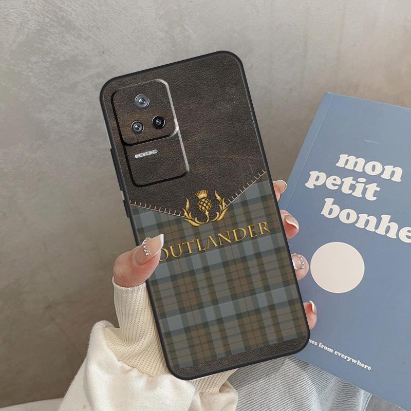 Outlander Fraser Tartan Case For Xiaomi 15 13 14 Ultra 11T 12T 13T 14T Pro POCO X7 X3 X5 X6 Pro F5 F6 F7 Pro Cover