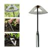 Long Handle All-Steel Hardened Hollow Hoe Garden Weeding Tools Easy Soil Loosening Sharp Black Effective Hand Tools KTY