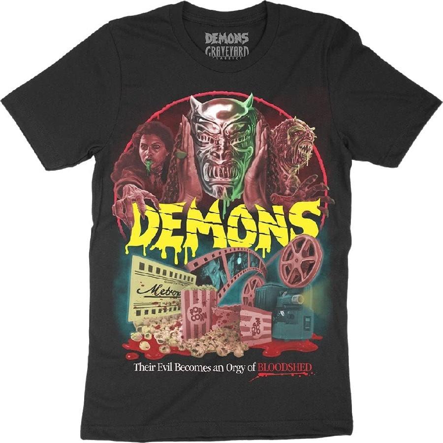 Демоны - Кровопролитие Футболка T-shirt 1985 Фильм