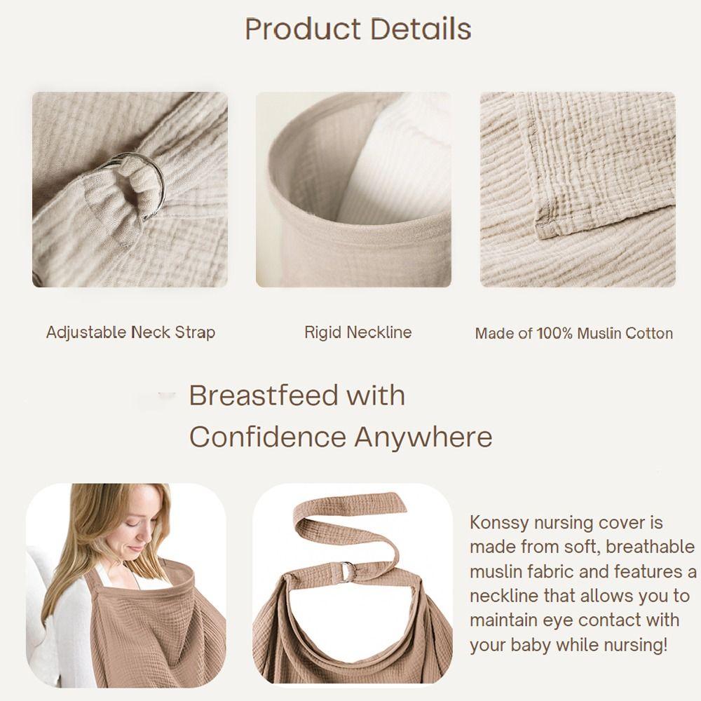 Adjustable Mother Outing Breastfeeding Cover Breathable Nursing Cover Outdoor Privacy Cover  Baby