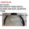 Toyota BZ3 2023 Задняя колесная арка Крыло 75605-03010 R/75606-03010