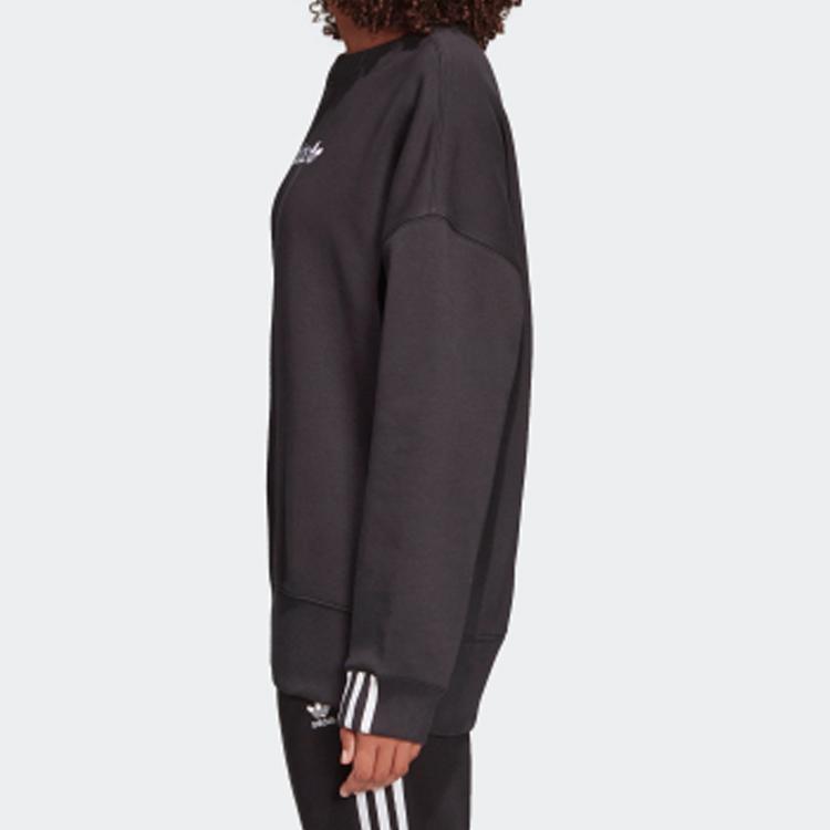 Adidas Originals Sweatshirts Women's Black Moderate Regular DU7193