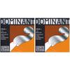 Dominant No. 131 Violin Strings, Perlon/Aluminum Wound, A String (4/4 Medium), Set of 2