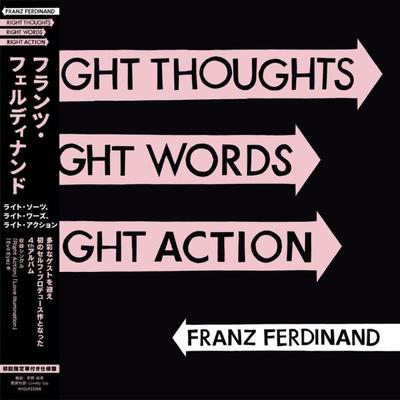 Виниловая пластинка FRANZ FERDINAND Right Thoughts Right Words Right WIGLP255BR DOMINO 2024 Япония Рок