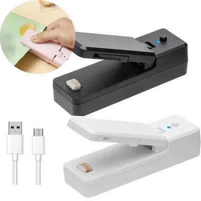 Термосварщик USB Перезаряжаемый Мини Запайщик Зажим для Пакета для Хранения Мини Запайщик Стикер-Пломба для Еды Закусок Кухонный Гаджет