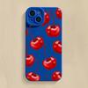 Cute Cherry Bow Silicone Phone Case For iPhone 15 16 Pro 14 Plus 13 Pro Max 12 11 X XS XR 7 8 Plus SE 2020 Shockproof Soft Cover