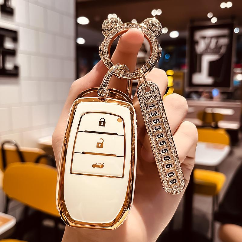 Special Toyota Key Cover Highlander Carola Reling Crown Car Case Buckle Pack