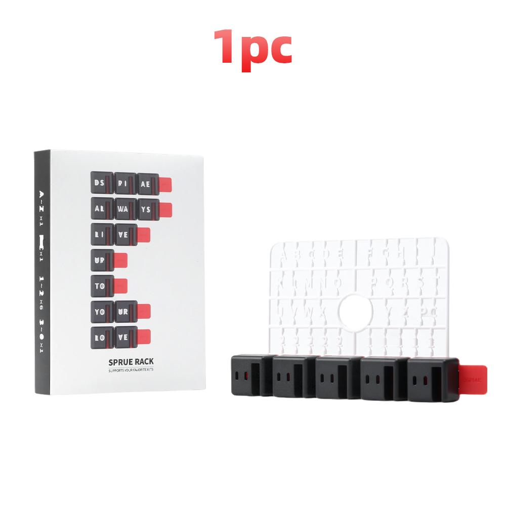 DSPIAE PT-SR Model Panel Holder Sprue Rack Spare Parts Stand Model Parts Storage Rack Holder for Gundam Model Making Hobby DIY