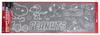 AXS Snoopy Logo Peanuts White Sticker, SNS-29,