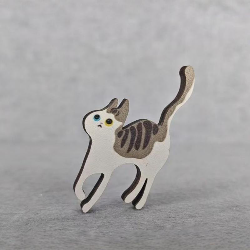 Образовательная деревянная головоломка «Кошки» Настольная игра для детей Развивающая когнитивные навыки и креативность Дома или в школе