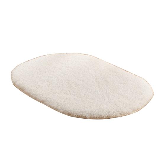 Yousheng Водопоглощающий овальный плюшевый нескользящий напольный коврик для гостиной