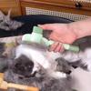 Легко чистится расческа для кошек Самоочищающаяся расческа для собак Расческа для шерсти домашних животных, безопасная для кожи Товары для животных