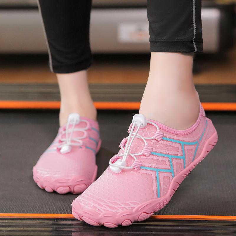 35-46 Водная обувь Парный стиль Обувь для пляжа босиком Дышащая спортивная обувь Быстросохнущая Река Море Аква Кроссовки Мягкие пляжные кроссовки