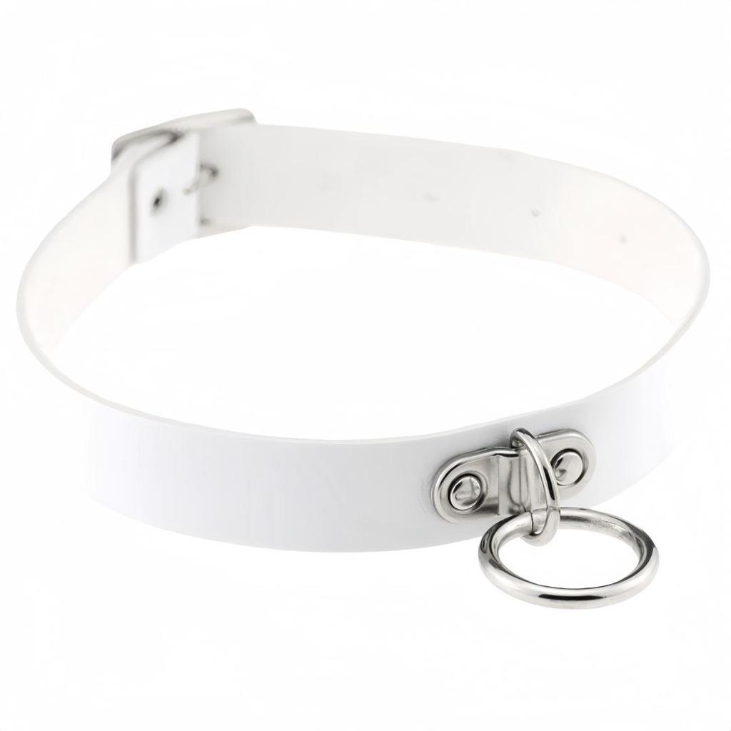 Браслет-колье из искусственной кожи в стиле панк-заклепок «Love Lock» в стиле Харадзюку — японская и корейская серия «Маленький дьявол»