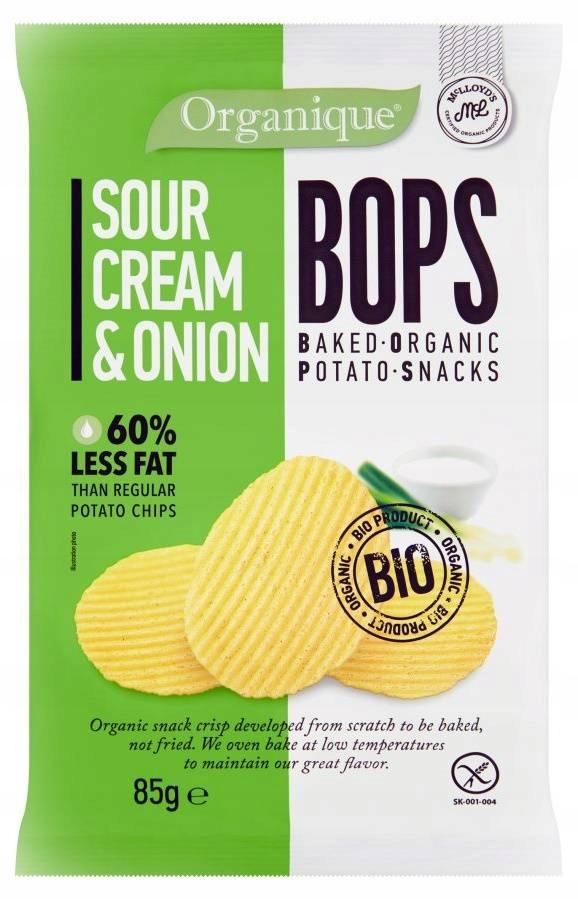 Baked Potato Chips with Cream and Onion, Gluten-Free, Organic Mc Lloyd'