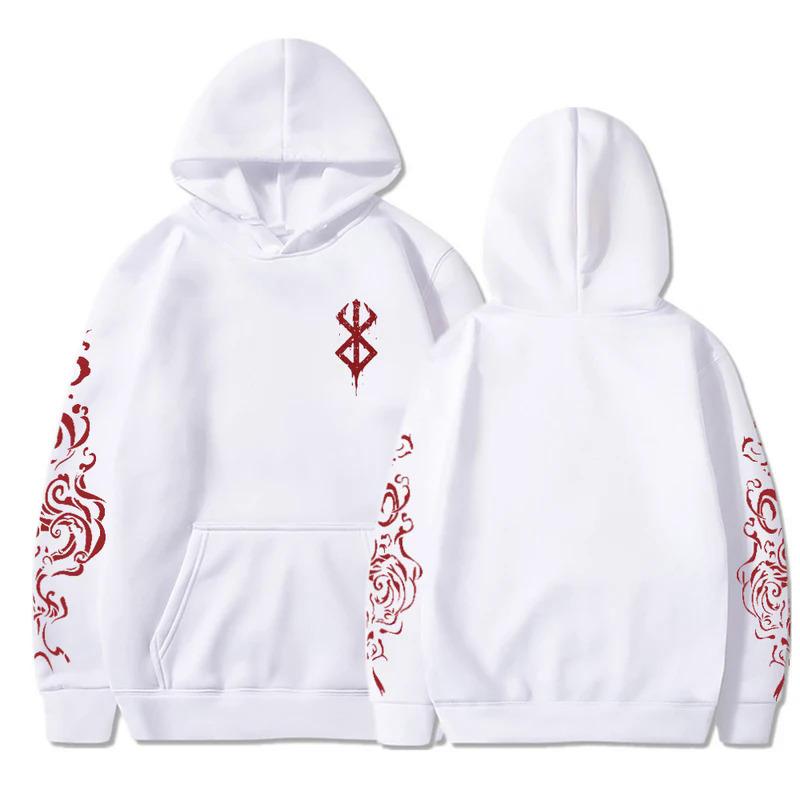 Anime Berserk Acid Hoodies Printed Men Hoodies