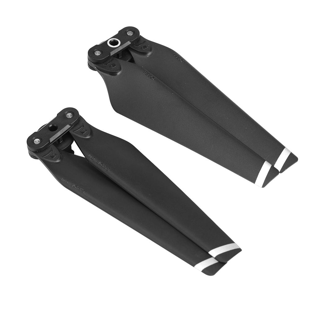 1 пара 8330F Складные быстросъемные пропеллеры Пластиковое лезвие для дрона DJI Mavic Pro (Серебряный)