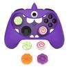PlayVital Mono Eye Monster Cute Silicone Cover для Xbox Series Grip Cover для Xbox Core Full поставляется с колпачком джойстика и наклейкой X/S Controller,