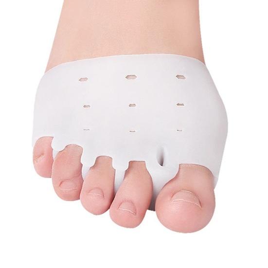 4 Pairs Silicone Toe Separators Easy To Clean Reusable Breathable Soft Toe Spacers Overlapping Toes Correctors