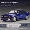 LYZRC Новый 1:24 1988 BMW M3 E30 литая спортивная модель автомобиля литая металлическая классическая модель автомобиля с высокой имитацией звука и света детские игрушки подарок