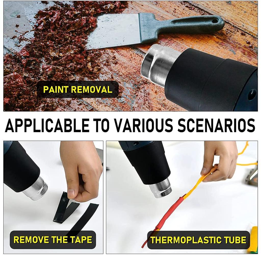 220 В 2000 Вт Термофен с переменной температурой Усовершенствованный электрический термофен Электроинструмент Фен для пайки Терморегулятор