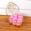 1PC Soap Flower Simulated Flower Valentine's Day Gift Rose Heart Box